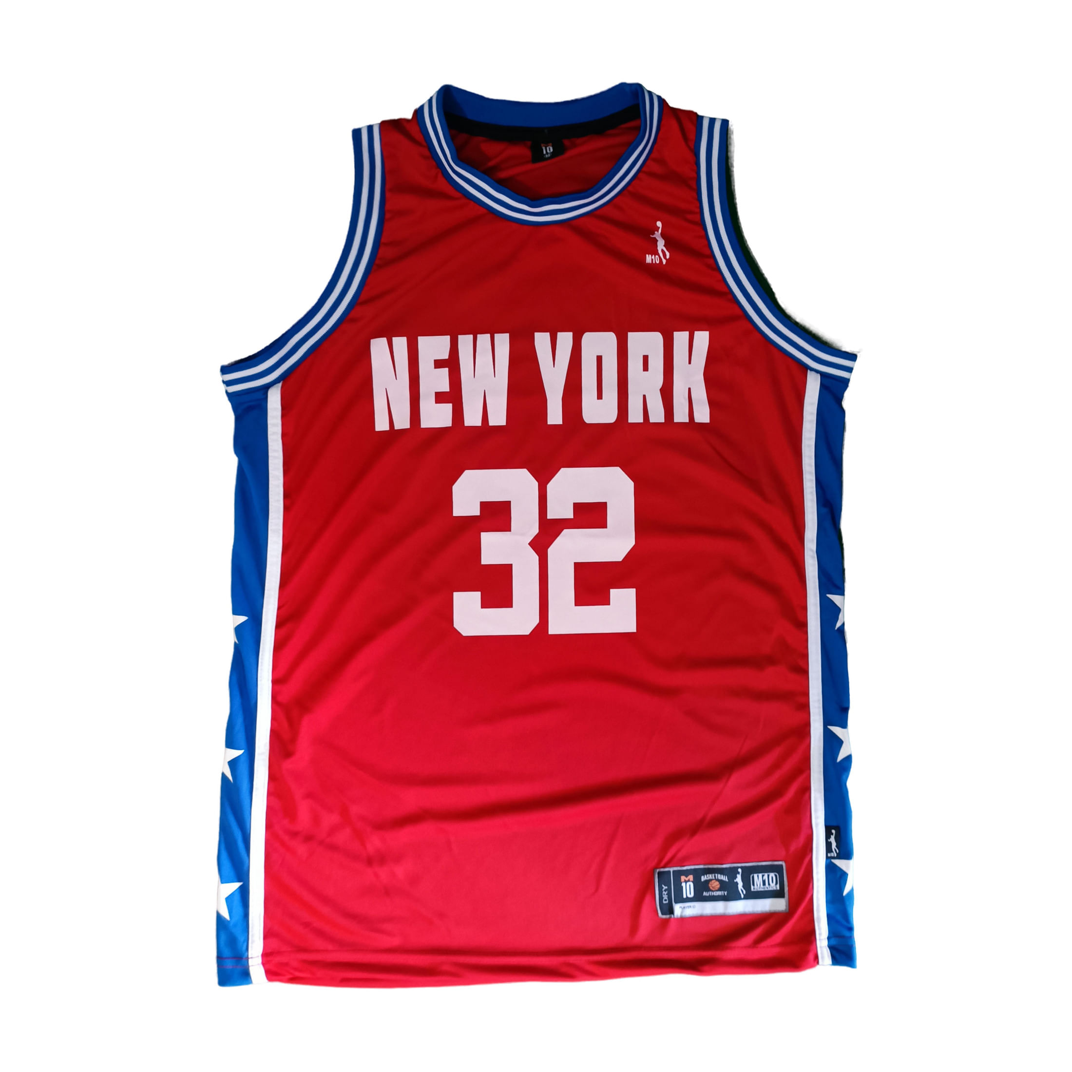 Regata Basquete Masculina M10 Vintage New York Stars