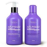 Kit Amaciante Capilar E Umectação Notu Xô Frizz Forever Liss