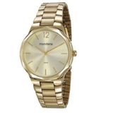 Relógio Feminino Dourado Lindo Grande Mondaine 53750lpmvde1