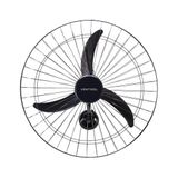 Ventilador De Parede Ventisol 60cm Comercial, Velocidade Regulável, 3 Pás, Preto, Bivolt