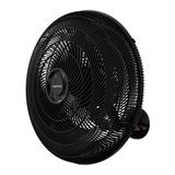 Ventilador De Parede Ventisol 50cm New, Controle De Velocidades, 3 Pás, Preto