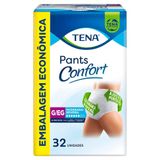 Roupa Íntima Tena Pants Confort G/eg - 3 Pacotes Com 32 Tiras