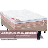 Colchão Casal Magnético C/vibro Massagem C/ C/ Niponpedic Molas Tecnopedic (138x188x31) - Castor