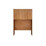 Modulado De Quarto Armário Ponte Aéreo Casal Rizon C/ 4 Portas Freijo Cumaru - Novo Horizonte