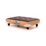 Colchão Pet Cachorro / Gato Pequeno Castorpet Bed Marrom/bege (40x60x12) - Castor