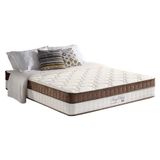 Colchão Queen Molas Ensacadas Masterpocket King Best Euro Pillow Brown (158x198x33) - Anjos
