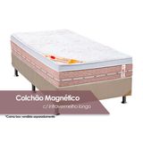 Colchão Solteiro Magnético C/ Niponpedic Molas Tecnopedic (88x188x31) - Castor