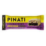 Barra De Proteína Pinati Double Whey Cookie And Cream Com Whey Protein E 15g De Proteína 50g