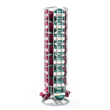 Porta Cápsulas Giratório Cromado Para 32 Cápsulas Tres 3 Corações