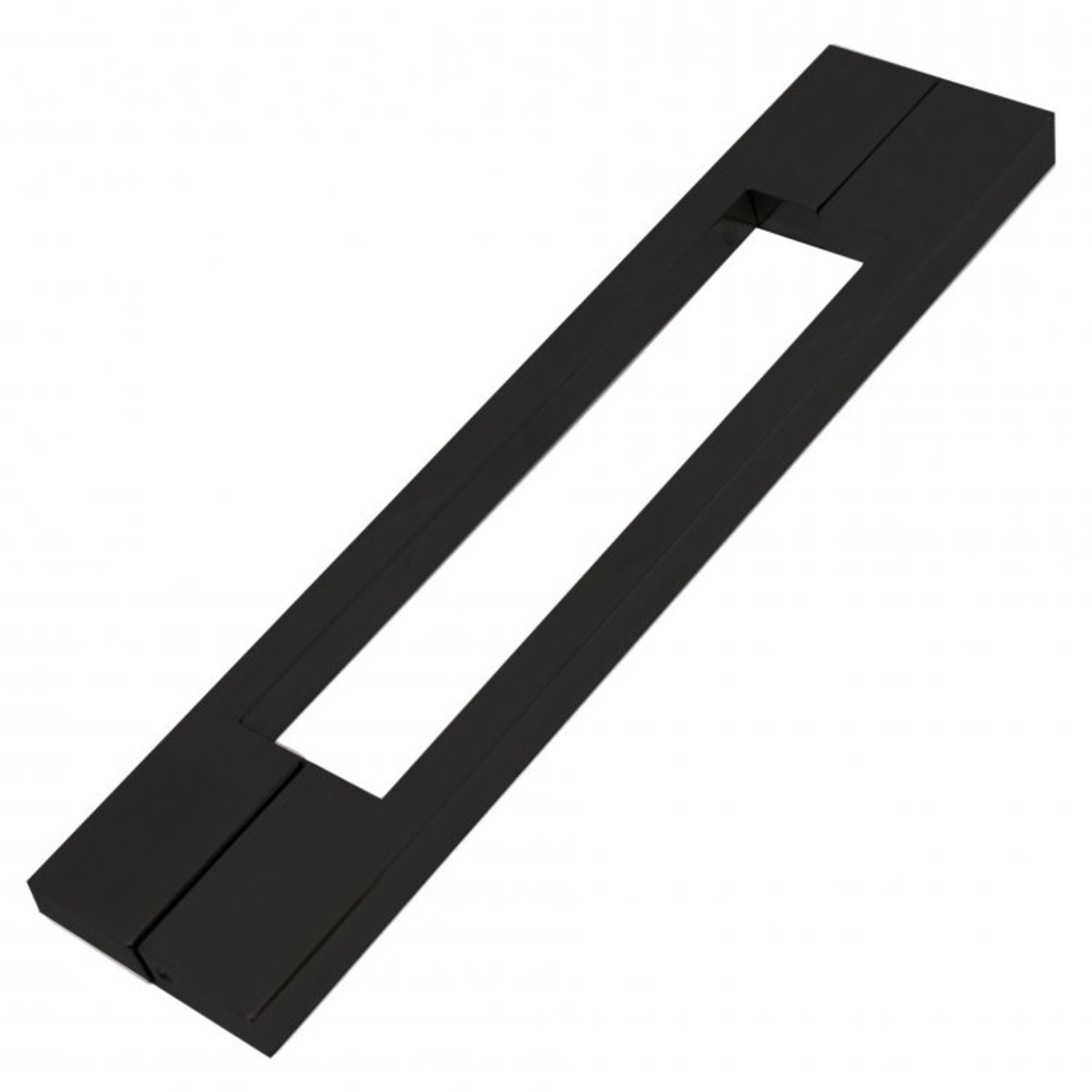 Puxador para Porta Duplo 150cm 2 Peças Big Thin Geris Preto