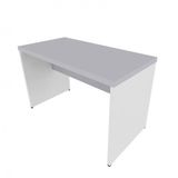 Mesa para Escritório Reta Natus 40mm Bramov Móveis Azul/Branco/Cinza