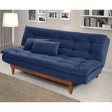 Sofá Cama Dubai Império Estofados Azul Marinho