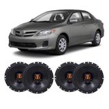 Kit Alto-Falantes de porta JBL Flex 3 50W Toyota Corolla