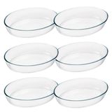 Assadeira Oval Pequena 6 Peças - Marinex