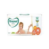 Fralda Descartável Personal Premium Mega Media - 9 Embalagens Com 34 Fraldas - Total De 306 Tiras
