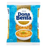 Macarrão Dona Benta Ave Maria Com Ovos 500g - Embalagem Com 24 Unidades