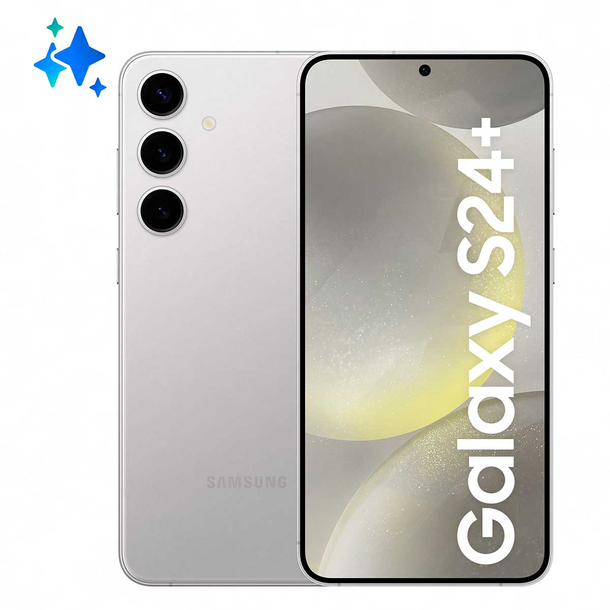Smartphones Samsung Galaxy S24+ (512GB) Cinza Sp Tela Infinita De 6.7&quot; Câmera Tripla 50MP Selfie 12MP Android 14