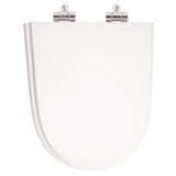 Assento Sanitario Com Amortecedor Century Branco Para Vaso Deca