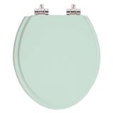 Assento Sanitario Poliester Soft Close Diamantina Verde Claro Para Vaso Icasa