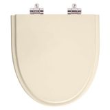 Assento Sanitario Poliester Com Amortecedor Studio Pessego (rosa Shell) Para Vaso Incepa