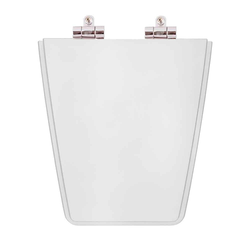 Assento Sanitário Poliester Soft Close Ciprea Branco Para Vaso Jacuzzi