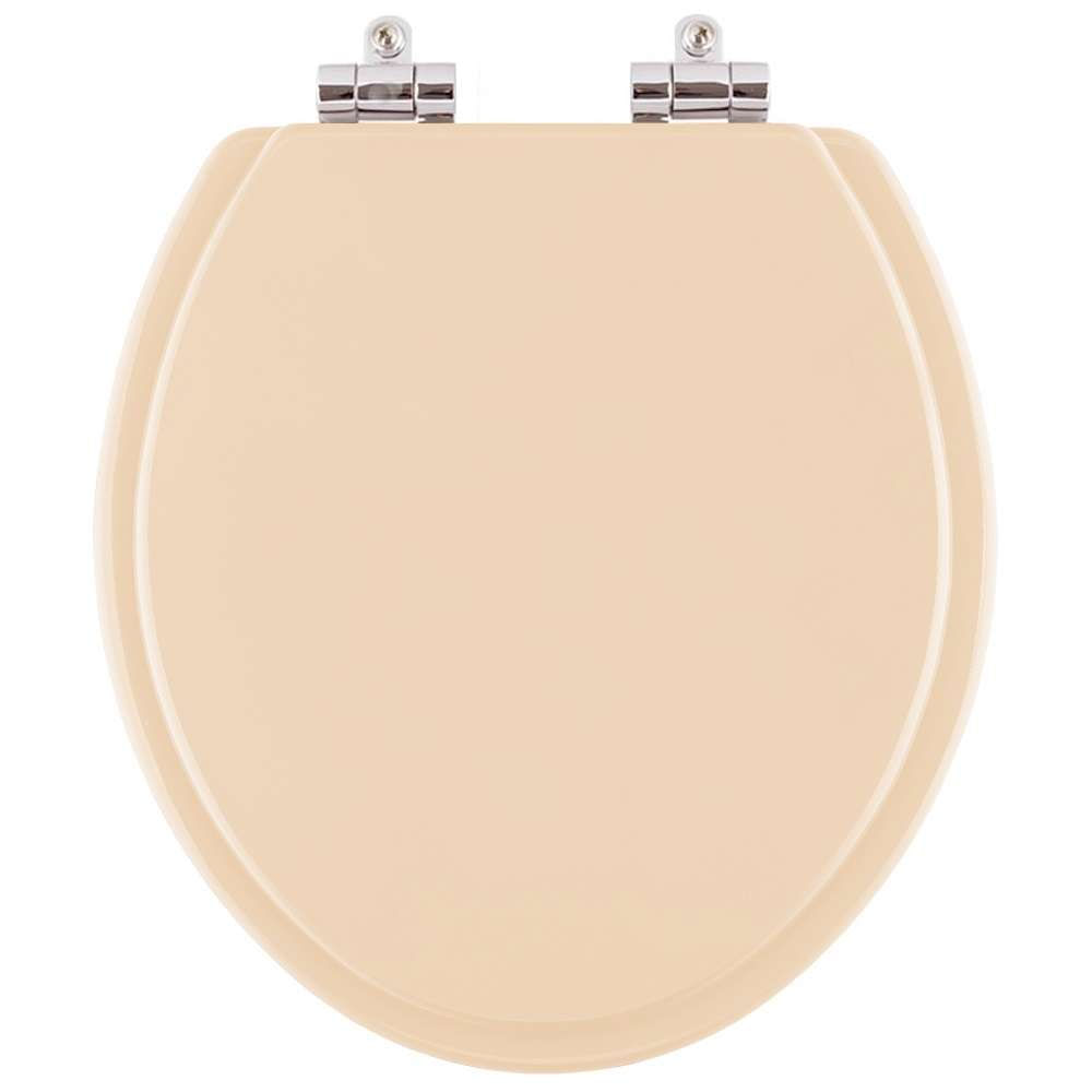 Assento Sanitario Poliester Com Amortecedor Sabara Salmao Para Vaso Icasa