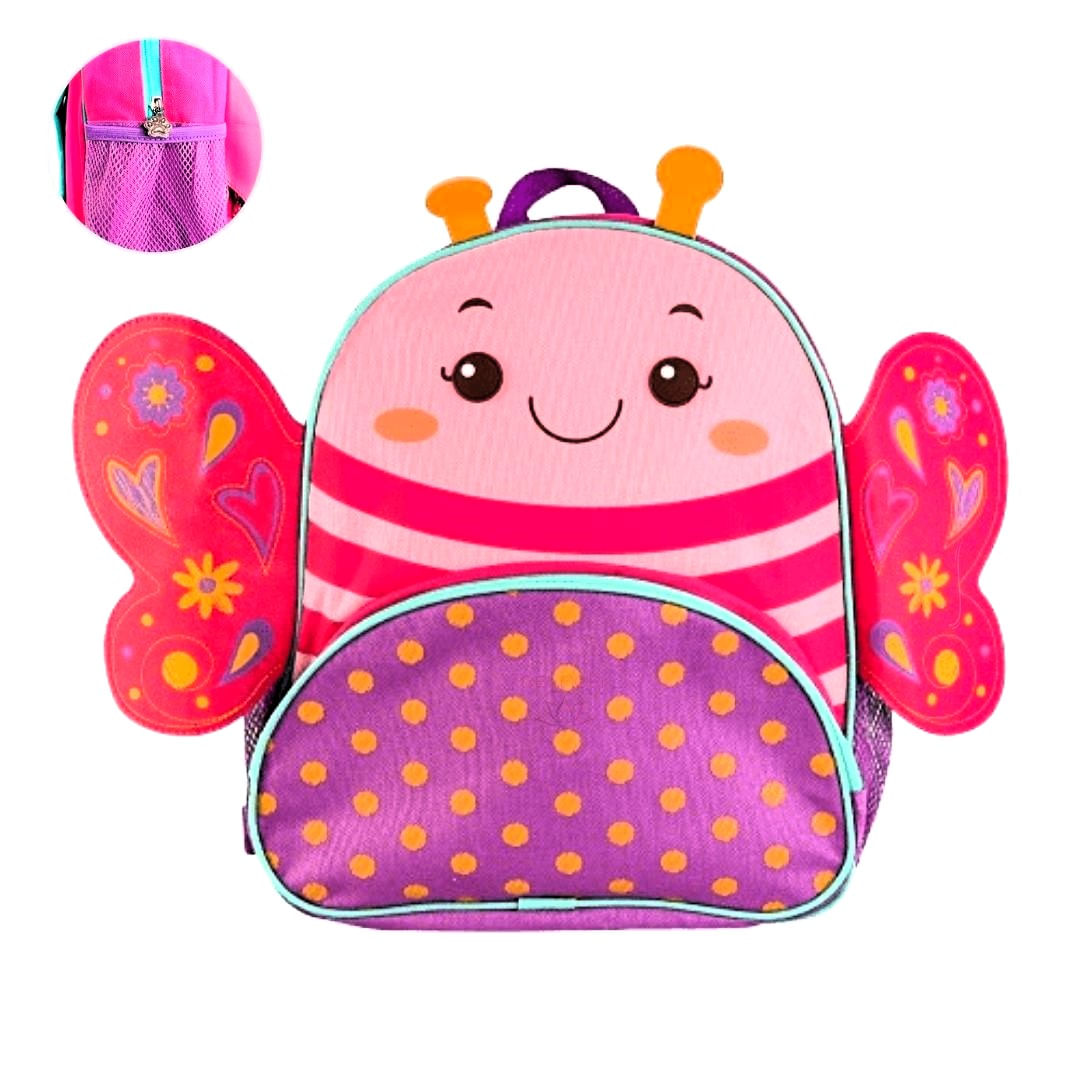 Mochila Infantil Escolar Com Alças Menina Clio Pets Original