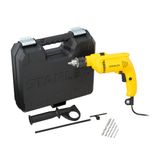 Furadeira De Impacto Vvr Com 5 Brocas E Maleta Stanley Voltagem:220v