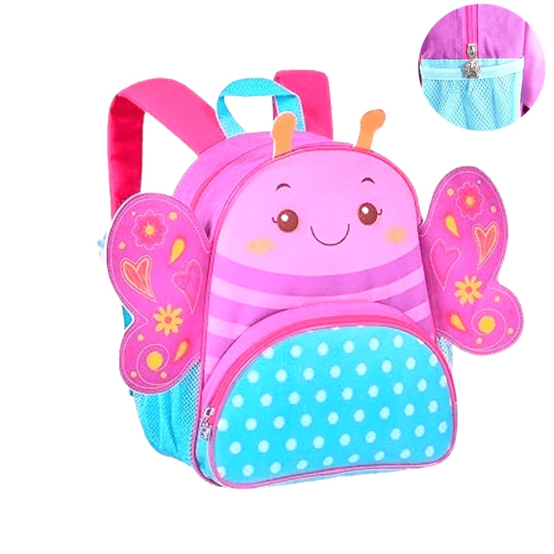 Mochila Infantil Escolar Com Alças Menina Clio Pets Original