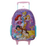 Mochila De Rodinhas Sem Alça Xeryus 16 Princesas X Roxo