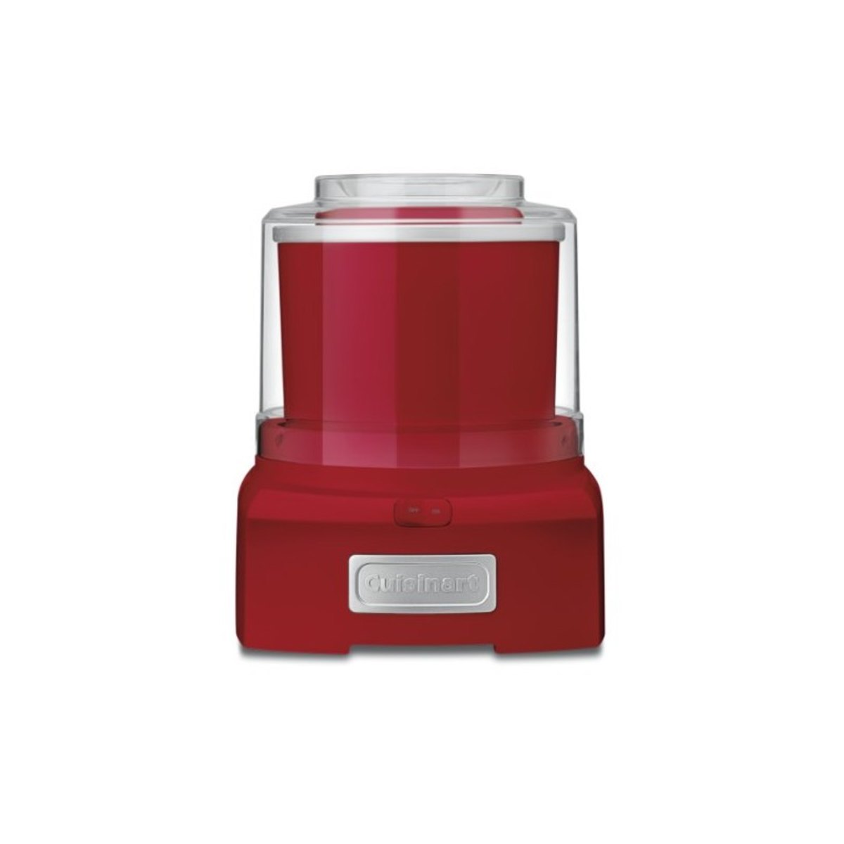 Sorveteira Cuisinart ICE-21R Isolamento Duplo Sem Necessidade Fácil Limpeza Vermelho