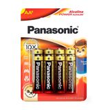 Pilha Panasonic Alcalina Aa Power Alkaline 8 Unidades