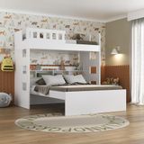 Beliche Family Casal Com Nichos Casatema Branco