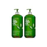 Shampoo e Condicionador Hidratação e Combate à Caspa Couro Todos os Tipos de Cabelo 450ml