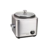 Panela de Arroz Elétrica Cuisinart CRC-400, Aço Inoxidável, 4 Xícaras, Prata 110V