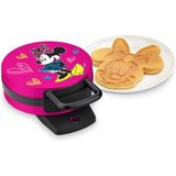 Máquina de Waffles Disney DMG-31, Rosa Escuro 110V