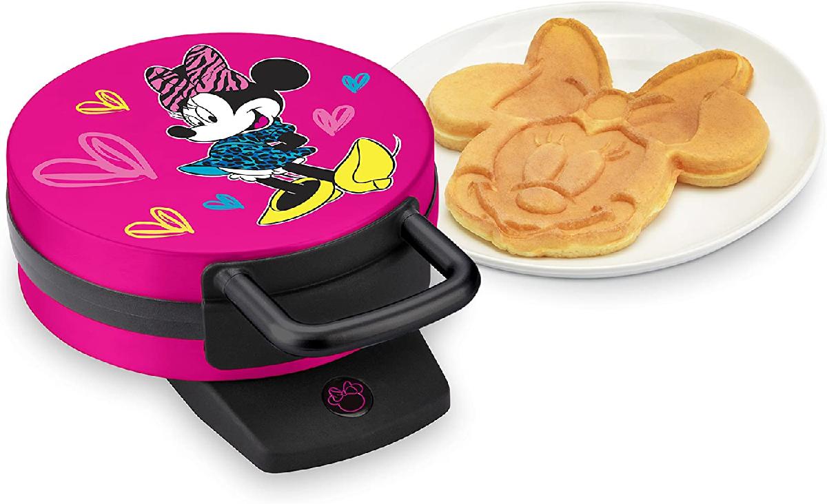 Máquina de Waffles Disney DMG-31, Rosa Escuro 110V