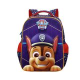 Mochila Costas Masculina Escolar Chase Patrulha Canina Azul