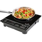 Cooktop Fogão Elétrico Portátil  Cooktop da indução de Duxtop 1800W, Prata