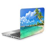 Skin Adesivo Protetor para Notebook 17' Praia Paraiso d1