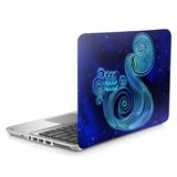 Skin Adesivo Protetor para Notebook 17' Aquário Signo d1