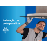 Instalação Coifa Ilha