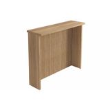 Bancada Ilha Cozinha Painel Gourmet Canelado 120cm Nature - Nesher