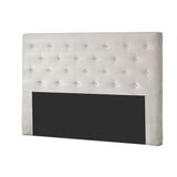 Cabeceira Cama Box Estofada Queen Hampton Suede Bege - Probel