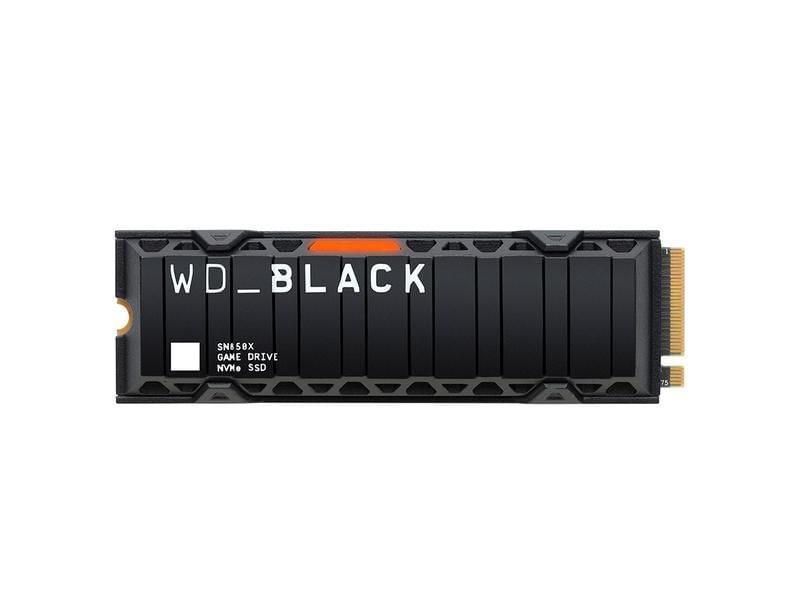 Ssd Wd Black Sn850x Gaming 1tb, Nvme, Com Dissipador De Calor, M.2 2280 Pcie Gen4x4, Leitura: 7300 M