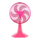 Ventilador Britânia 6 Pás Bvt304 60w Turbo 30cm Maxx Force Pink Lovers Rosa