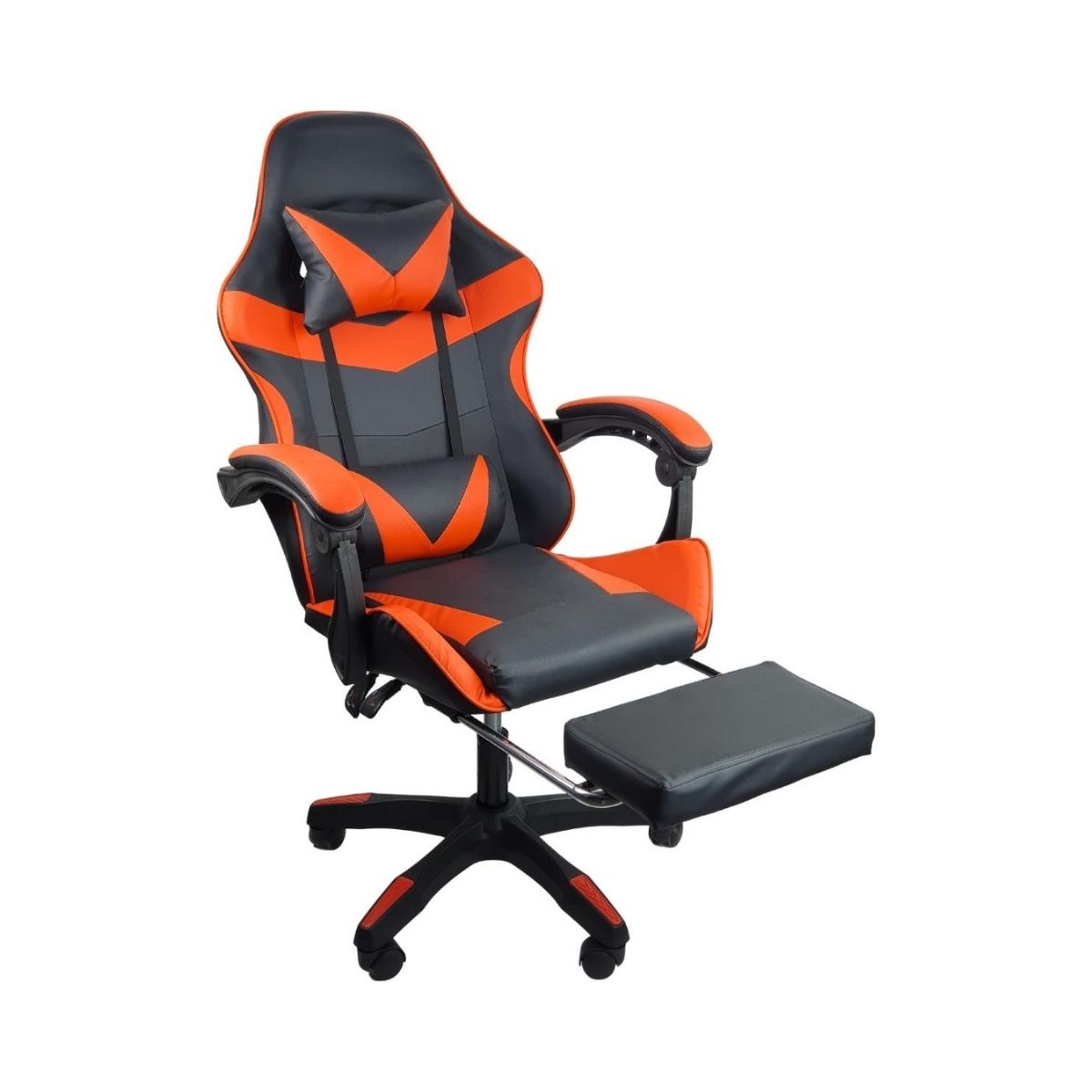 Cadeira Gamer Stillus Ergonômica Com Apoio Para Os Pés - Vermelho