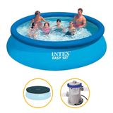 Piscina Inflavel Easy Set 3.853l + Filtro + Capa