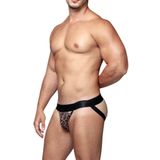 Cueca Jock Strap Onça Em Tule Com Forro | Steves Designer