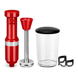 Mixer De Mão Com Velocidade Variável Kitchenaid Empire Red (keb53av) + Mini Processador De Alimentos Kitchenaid (kja03bv) - Keb53_kja03_cj 110v